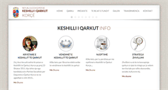 Desktop Screenshot of korcaregion.com